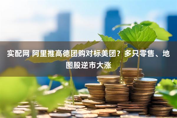 实配网 阿里推高德团购对标美团？多只零售、地图股逆市大涨