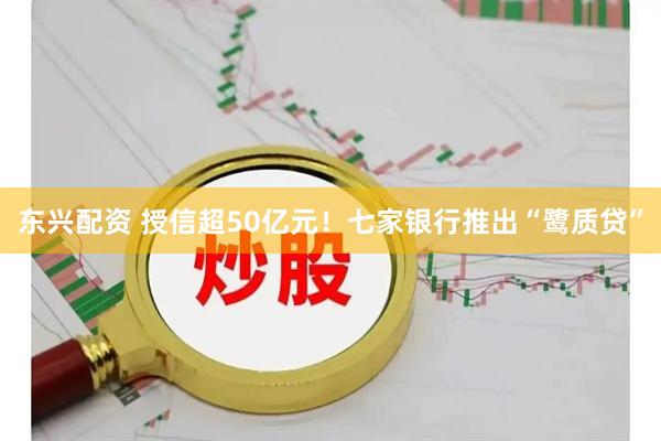 东兴配资 授信超50亿元！七家银行推出“鹭质贷”